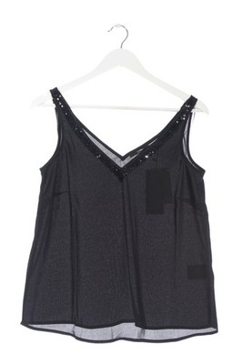 ZERO Blusentop Damen Top Gr. DE 38 schwarz Elegant