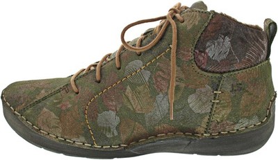 Josef Seibel Fergey 97 Damen Schnürstiefel grün