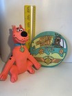 Scooby Doo Orange Neon Plush 9" Mini - Toy Factory + The Mystery Machine Flyer — photo 8