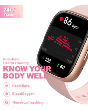 TOOBUR Smart Watch For Men/Women, Waterproof Smartwatch for iPhone Samsung Andro 3