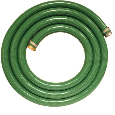 #ad Apache 2quot; x 20#x27; Green PVC Water Suction Hose Assembly w MxF Aluminum Short Shank $110.12