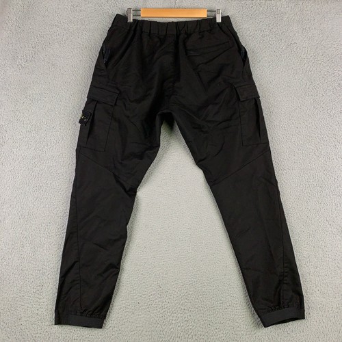 Stone Island Type RE-T Cargo Hose Herren 34 Schwarz Slim Tapered Stretch Utility - Bild 4 von 10