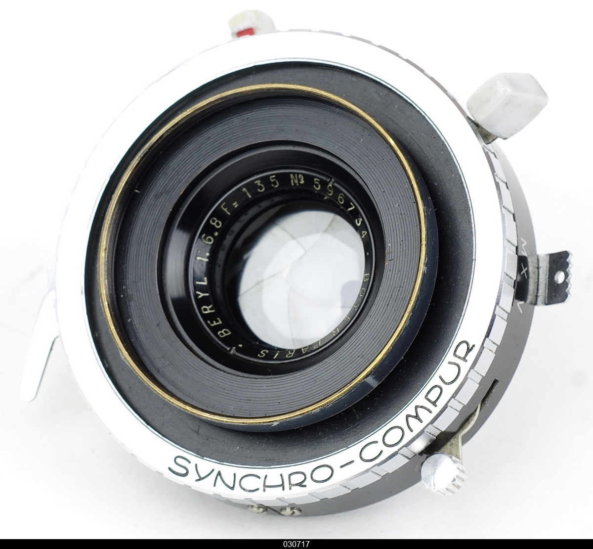 Objectif Grand Angle Boyer Béryl 110mm F/6,8 – Synchro-Compur-P – 6x9/4x5