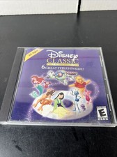 Disney Classic Print Studio Collection CD PC Complete With Manual 1999 VG
