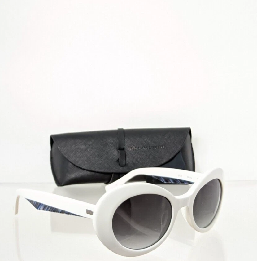 Совершенно новый подлинный John Varvatos ремесленник солнцезащитные очки V 537 52 мм белая оправа - Изображение 3 из 4