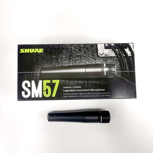 New Shure SM57 SM57-LC Cardioid Dynamic Instrument Microphone US Fast Free Ship - Picture 2 of 4