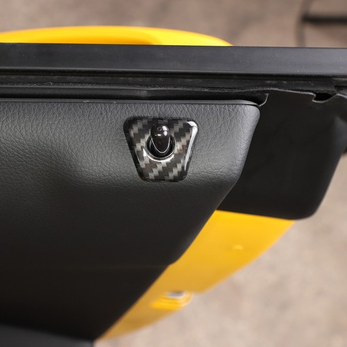ABS Carbon Door Lock Pins Caps Ring Decorate Cover For Supra A90 A91 MK5 2019-22 - Bild 3 von 10