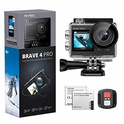 AKASO Brave Pro 4K30FPS Waterproof Action Camera 40M Underwater Camera  with