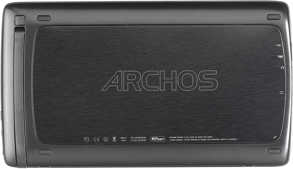 Archos 70 Internet Tablet 250GB Wi-Fi 7" Audio Video MP3 WMA WAV AAC FLAC Player - Image 2 of 4
