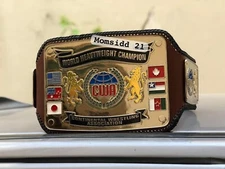 CWA Continental Wrestling Association Heavyweight Championship Belt 4mm Zinc