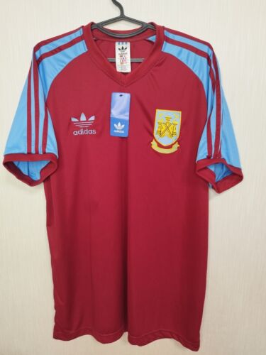 Sz 3XL adult West Ham United football jersey Adidas retro replicas shirt 1980/83