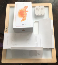 BOX ONLY iPhone 6s Plus Box Original Apple Retail Box Rose Gold 32GB BOX ONLY