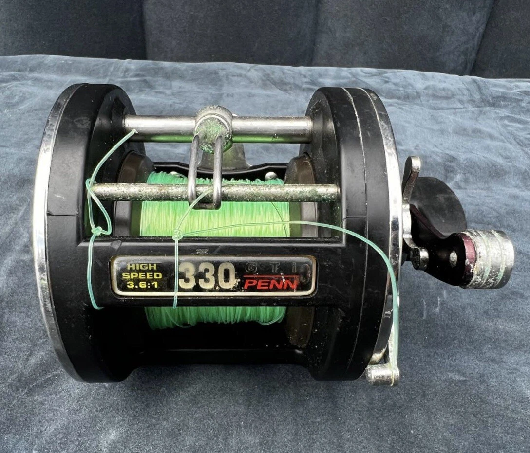 Penn 330 GTi Graphite Super Level Wind High Speed Trolling Reel USA