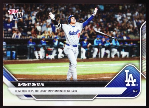 Shohei Ohtani Dodgers Home Run vs Diamondbacks 2025 Topps NOW #160 Base