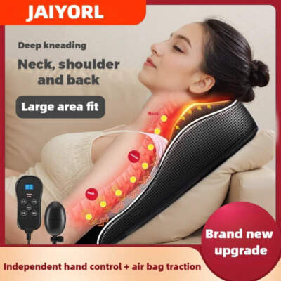 Manufacturer Direct Electric Shiatsu Head Neck Cervical Traction Body Massager C