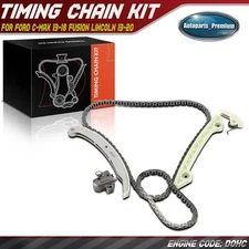 6pcs Engine Timing Chain Kit for Ford C-Max 13-18 Fusion Lincoln MKZ 13-20 DOHC