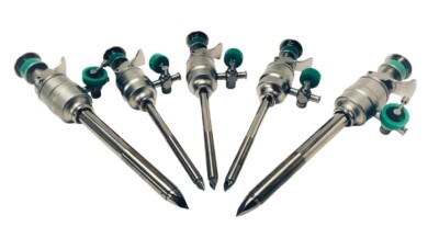 Laparoscopic Trocar Reducer Endo Surgical Instrument Set 5mm 10mm 12mm 15mm 5Pc