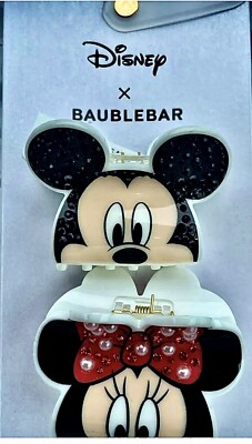 Disney Baublebar Mickey & Minnie Mouse Rhinestone Pearls  display picture 1