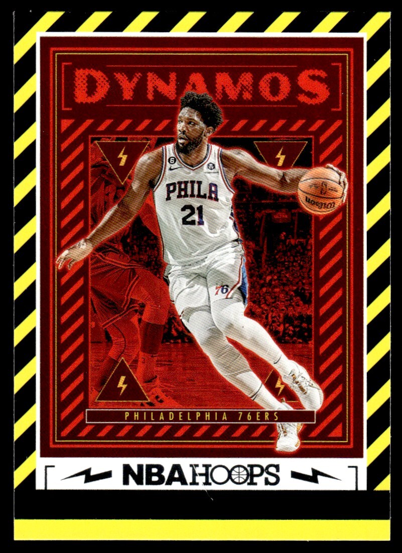2023-24 Panini NBA Hoops Dynamos Joel Embiid Philadelphia 2023-24 Panini NBA Hoops Dynamos Joel Embiid Philadelphia