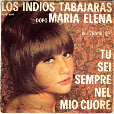 Los Indios Tabajaras - Du bist immer in meinem Herzen / Moonlight And Shadows 7'' 45