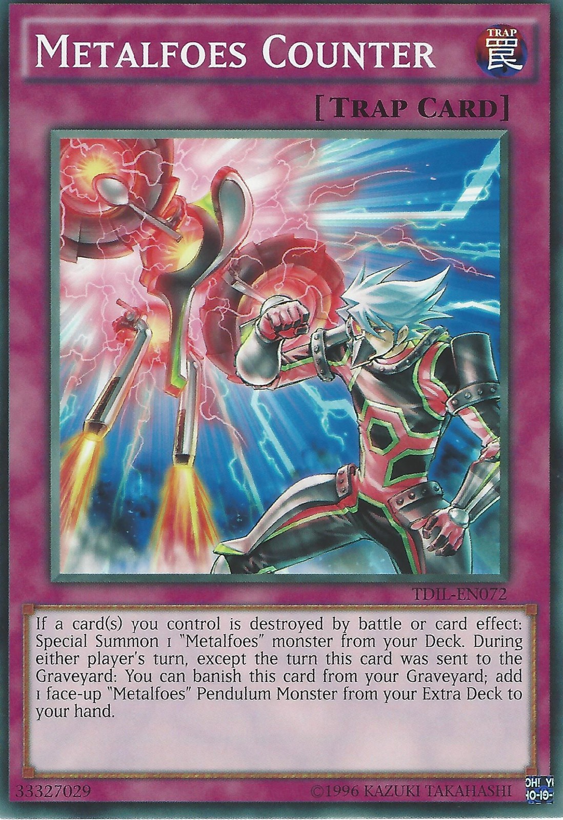 YU-GI-OH CARD: METALFOES COUNTER - TDIL-EN072 | eBay