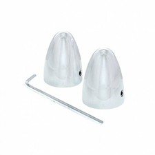 United Pacific C4041l Chrome Wiper Shaft Bullets For 58 Dia Shafts- Pack Of 2