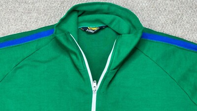 Alligator Men's Vintage Made in Japan Full Zip Striped Track
