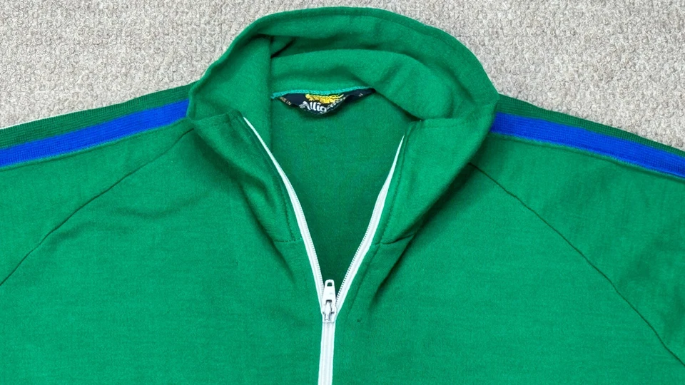 Alligator Men's Vintage Made in Japan Full Zip Striped Track Jacket Size Large - Image 4 of 4