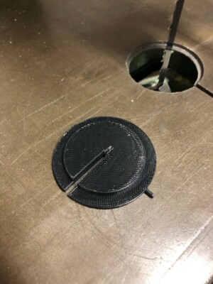 Zero Clearance Insert for Powermatic 141/143 Band Saw 2.25'' diameter, 1/4'' thick