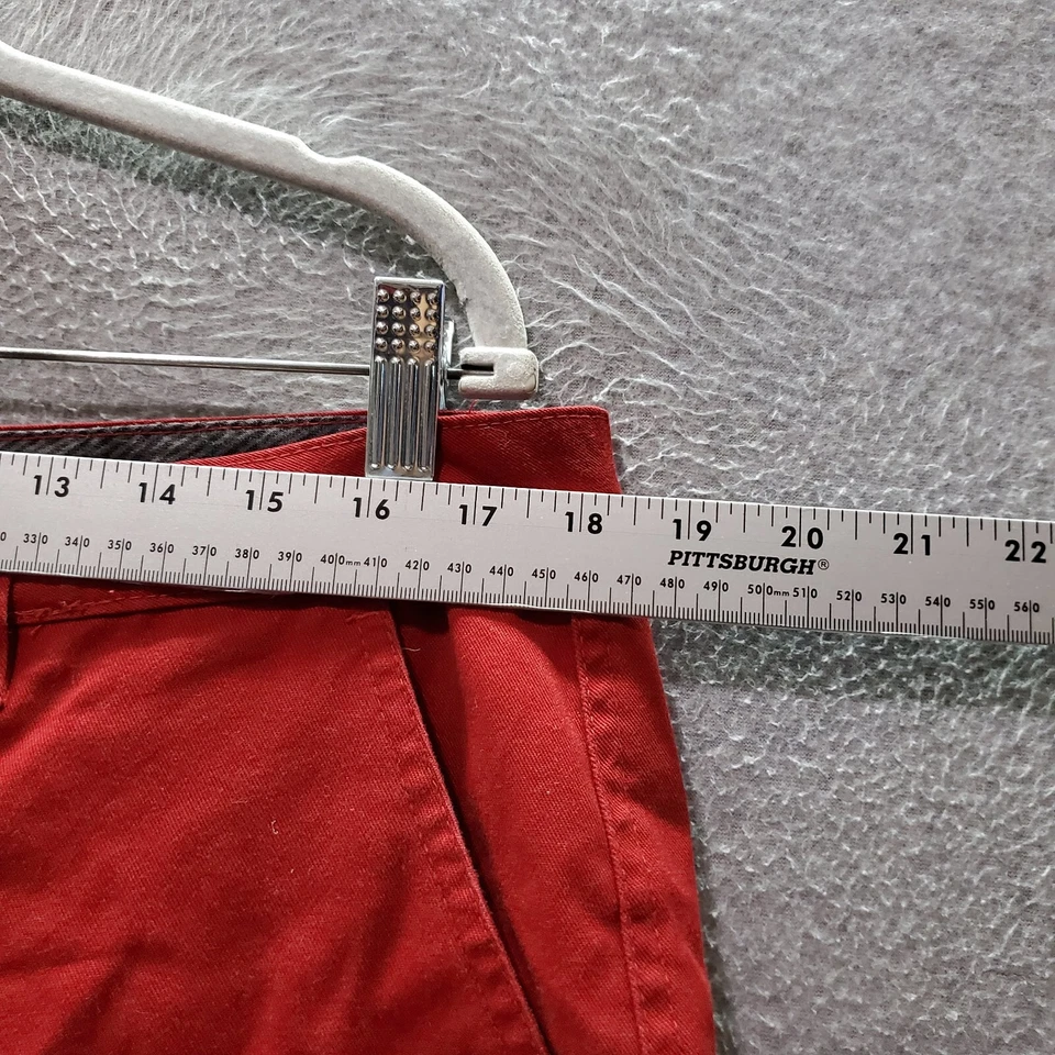 Pantalones Cortos O'Neill Hombre 36 Rojo Chino Bolsillos Cortados Informales Foto 3 de 4