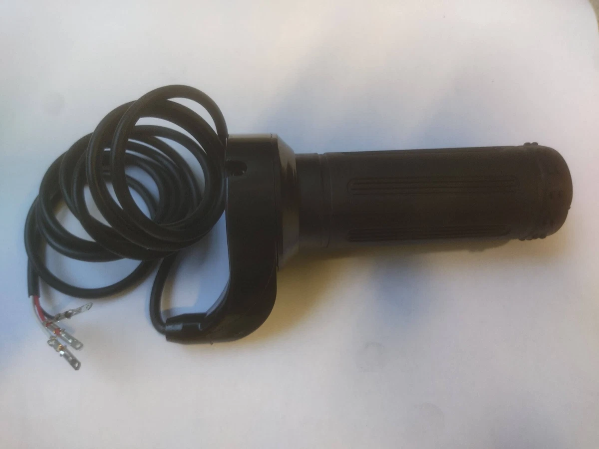 Manopole Acceleratore Per Bici Elettrica | Compatibile 12V-72V | Set Da 2 Pezzi Per Manubri Da 22mm | Ricambio Per Scooter E E-bike