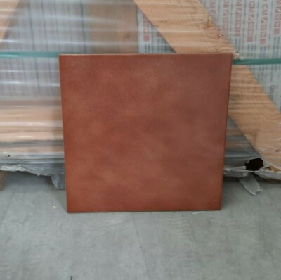 6 qm (R12) rutschfeste terrakottafarbene 12 mm starke starke Keramikfliesen 33 x 33 cm