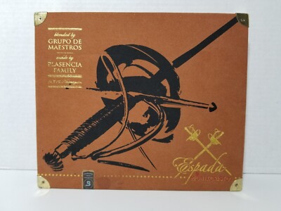 Espada Montecristo Grupo De Maestros, Made By Plasencia Family, Empty Cigar Box