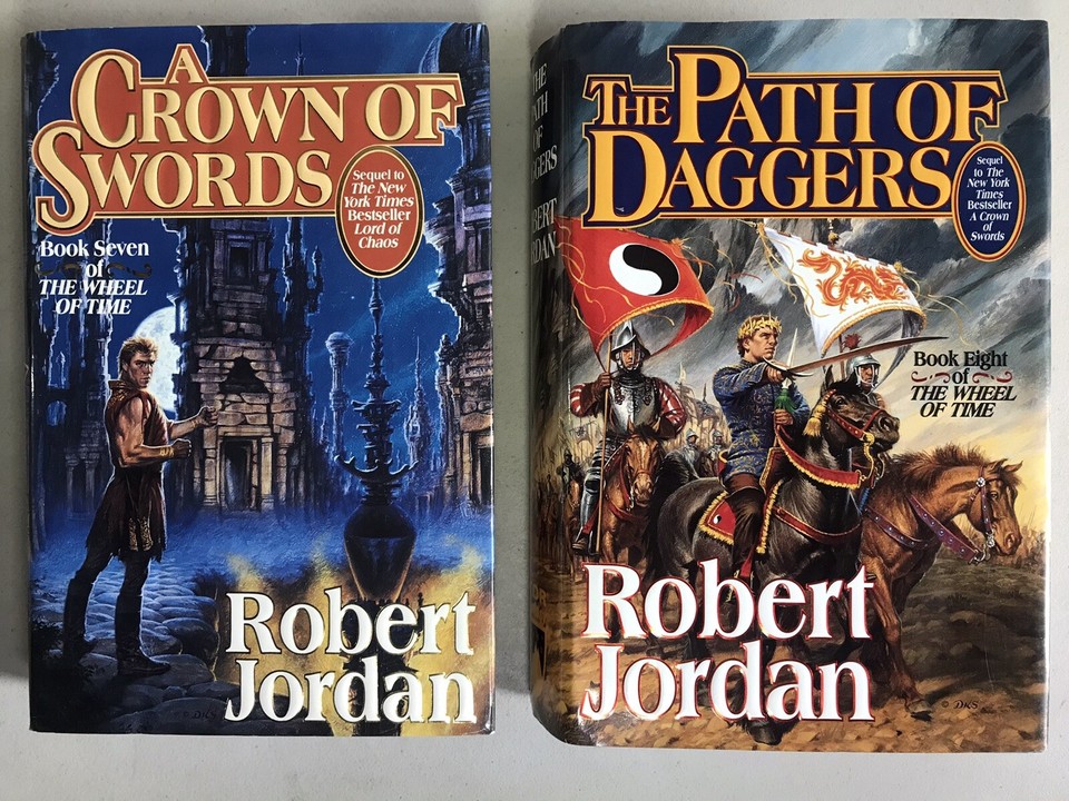 Robert Jordan Wheel of Time Hardcover Lot of 15 (9 1st Printings) 14