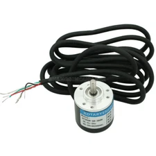 360/600P/R Photoelectric Incremental Rotary Encoder 5V-24V AB Two Phases Shaft