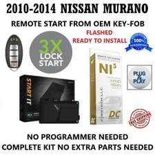 3X LOCK PLUG & PLAY REMOTE START Fits NISSAN MURANO 2010-2014