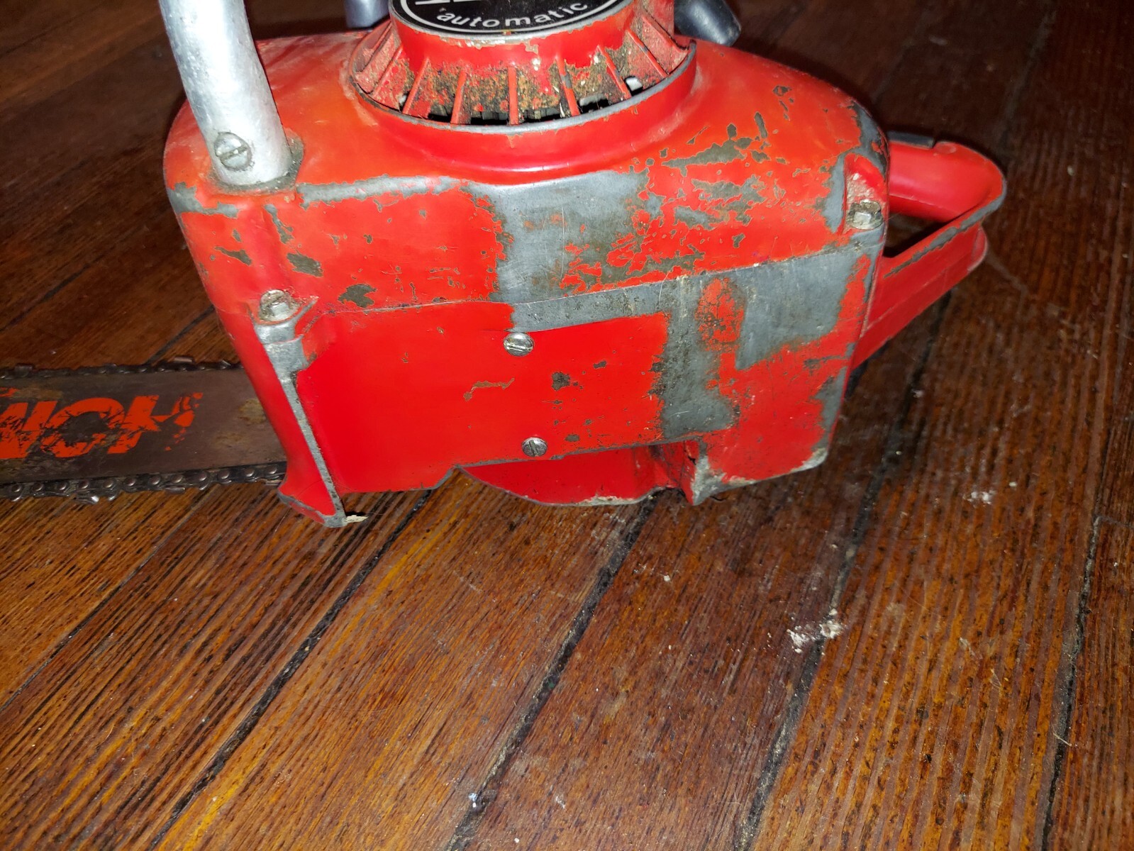 Vintage Homelite XL2 Automatic Chainsaw With Bar and Chain For Parts Or