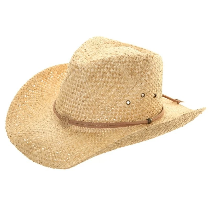 Cowboy Straw Hat Mens Ladies Fedora Sun Cap 100% Natural Summer Panama Hats
Opens in a new window or