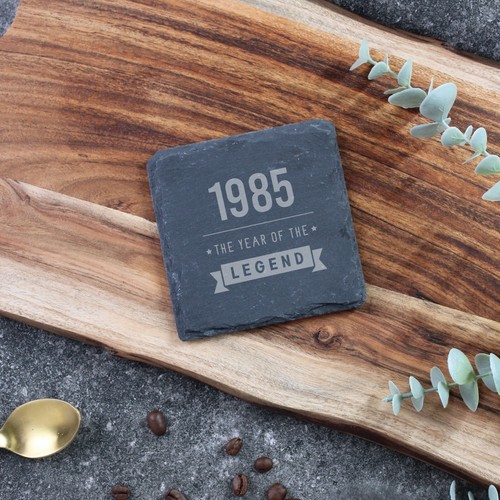 Notizbuch schwarz A5, personalisiert "Jahr der Legende 1985", Geschenke zum 40. Geburtstag - Bild 16 von 20