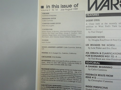 The Wargamer Magazine: Volume 2 Number - 14 - Imagen 3 de 12