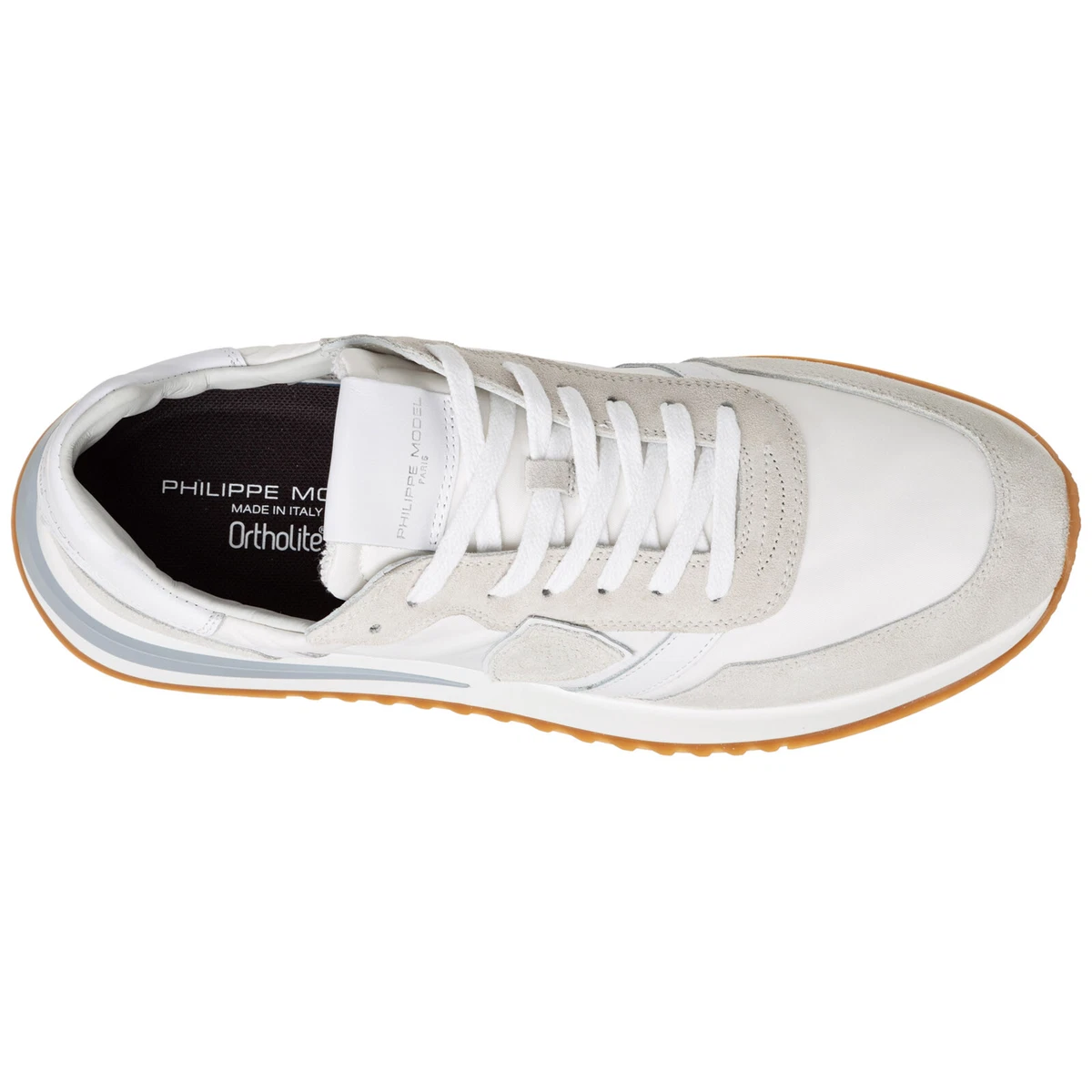 Philippe Model men tropez TYLU-W001 Blanc logo detail shoes |