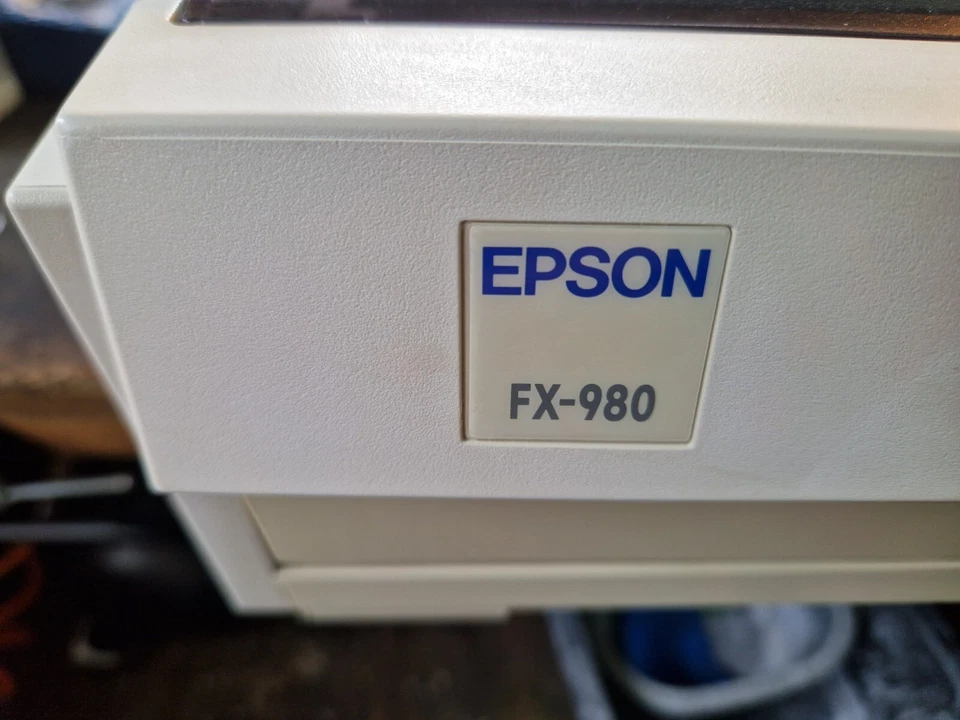 Epson FX-980  Dot Matrix  Printer.  NOW REDUCED. Warranty.  refurbished - Image 3 of 4