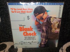 Blank Check Letterbox Laserdisc LD Disney Brian Bonsall Tone Loc Free Ship 50