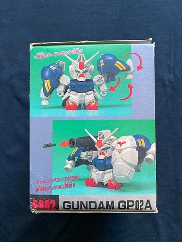 Bandai 1993 Gundam Super Deformed SD 0002 RX-78 GP02A Gundam Physalis Figure New - Picture 4 of 6