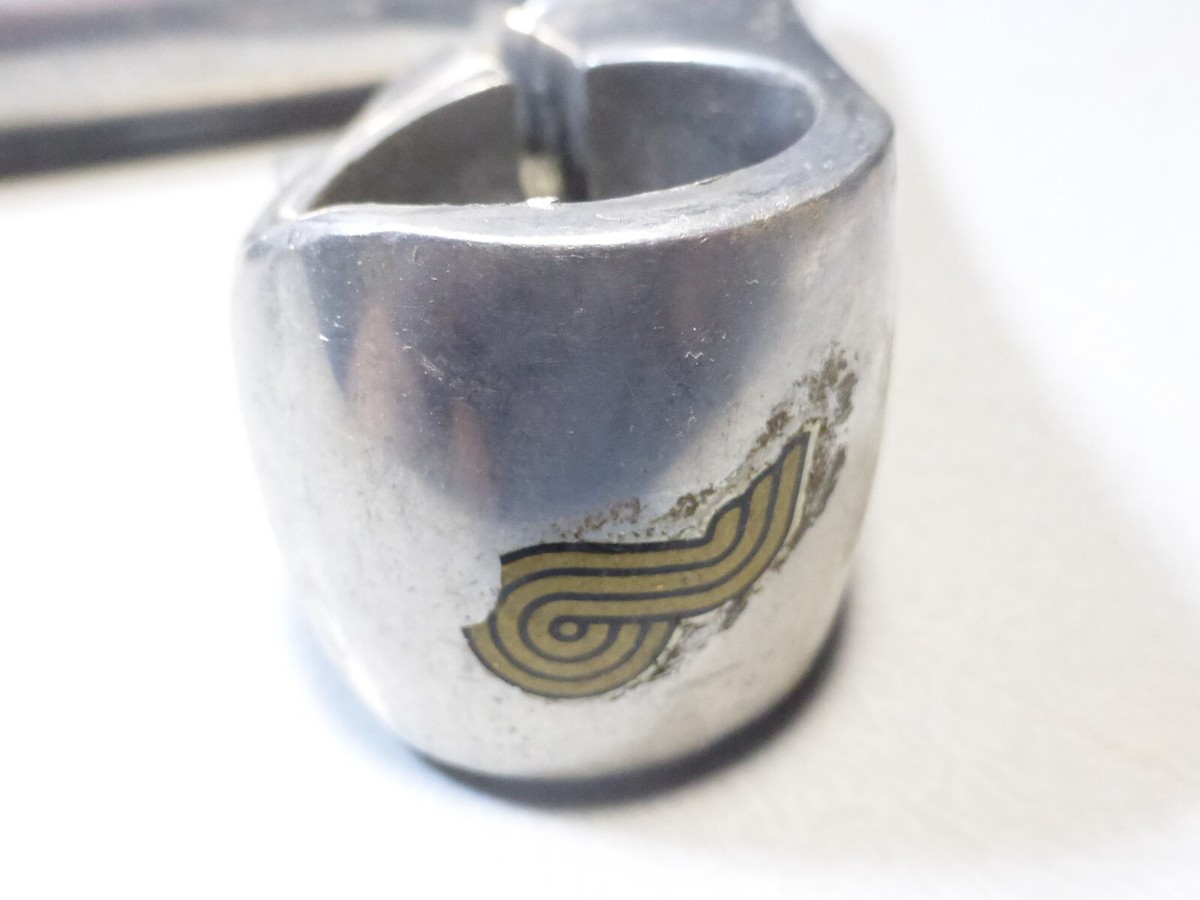 Potence Guidon Vélo Alu Vintage 22mm – Bellerie D’époque, Pièce Pour Restauration Ou Déco Atelier