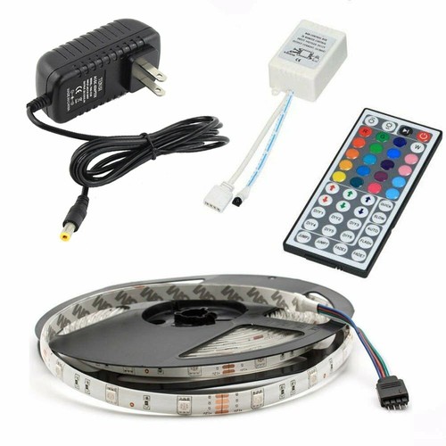 LED STRIP LIGHTS 5050 RGB COLOUR CHANGING TAPE KITCHEN LIGHTING 1M 2M 3M 5M 10M - Picture 17 of 31