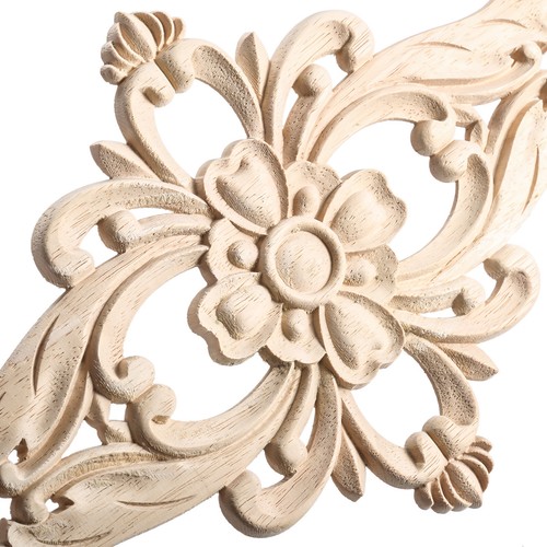 1PC Woodcarving Onlay Appliques Furniture Decal for Cabinet/Door /Dresser Decor - Picture 5 of 11