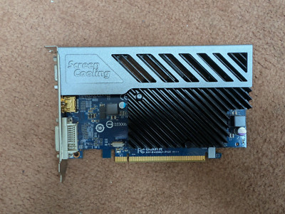 Gigabyte GV-R455D3-512I Radeon HD 4550 512MB DDR3 PCIe x16 GPU HDMI DVI VGA