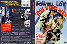 The Thin Man ~ DVD ~ William Powell, Myrna Loy (1934)