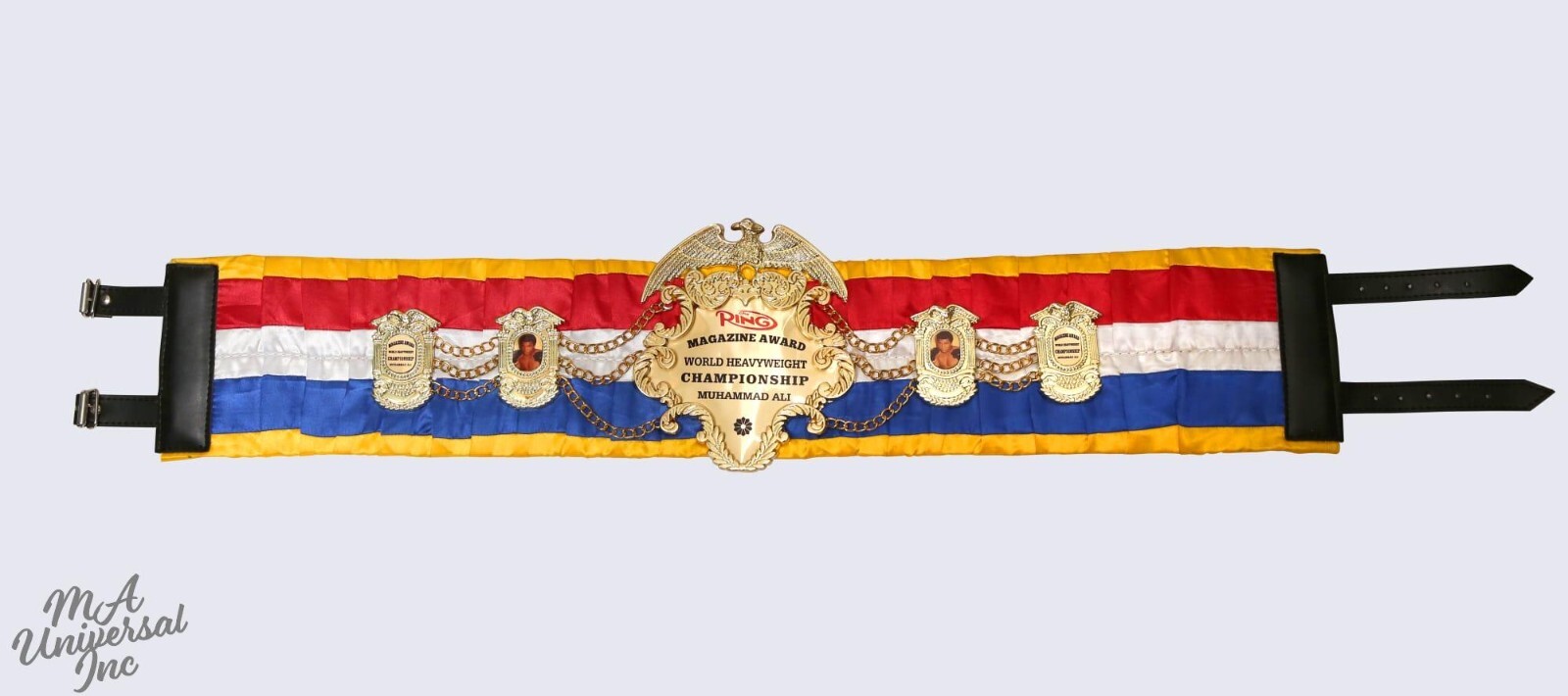 Ring Magazine World Heavyweight Championship Replica Belt Muhammad Ali 2MM Brass